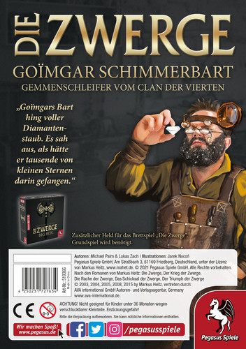 Die Zwerge: Charakterpack - Goimgar 