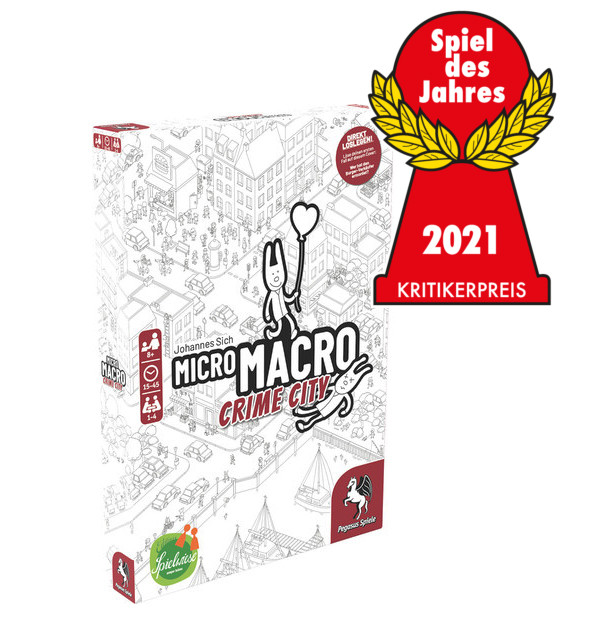 MicroMacro: Crime City (Spiel des Jahres 2021)