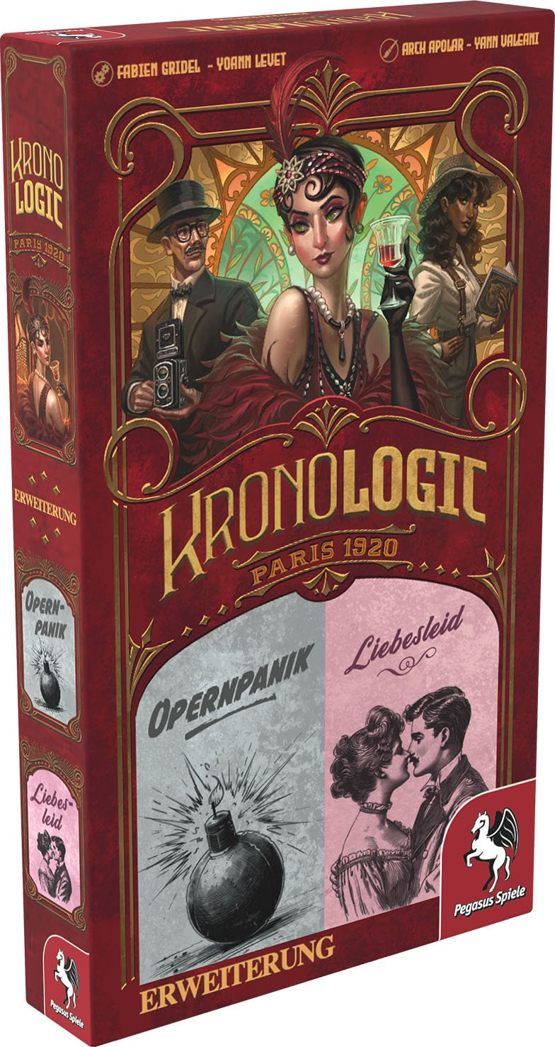 Liebesleid & Opernpanik - Kronologic – Paris 1920