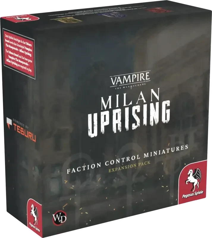 Faction Control Miniaturen  - Teburu: Vampire – The Masquerade: Milan Uprising (Erweiterung)