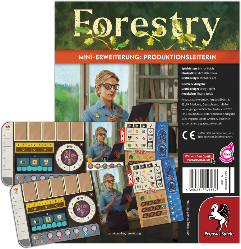Die Produktionsleiterin - Forestry (DE) (Mini- Erweiterung)