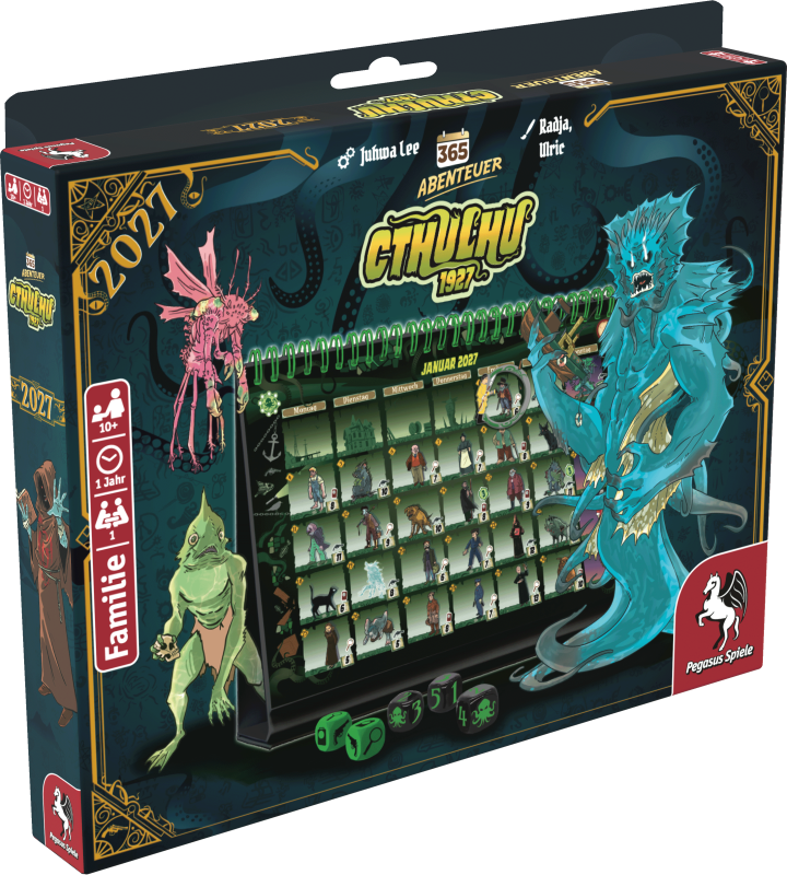 365 Abenteuer – Cthulhu 1927 [Kalender Edition 2027]