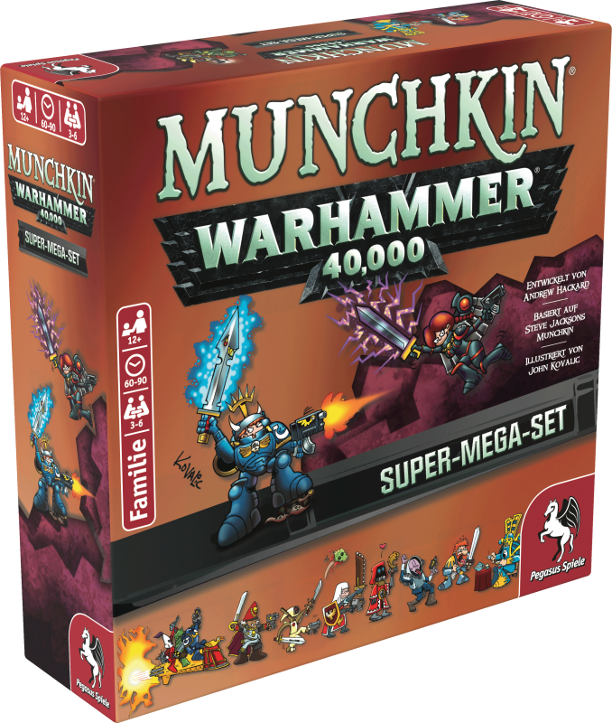 Munchkin Warhammer 40K Super Mega Set (DE)