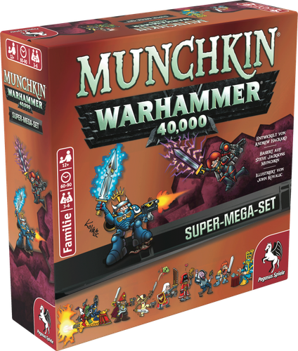 Munchkin Warhammer 40K Super Mega Set (DE)