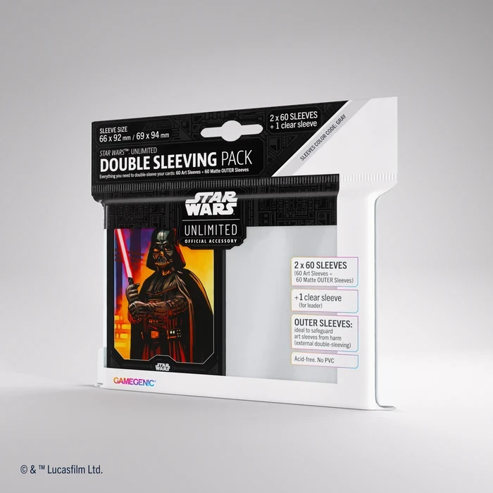 Darth Vader - Art Sleeves Double Sleeving Pack - Star Wars: Unlimited
