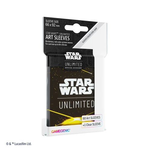 Card Back Yellow - Art Sleeves - Star Wars: Unlimited