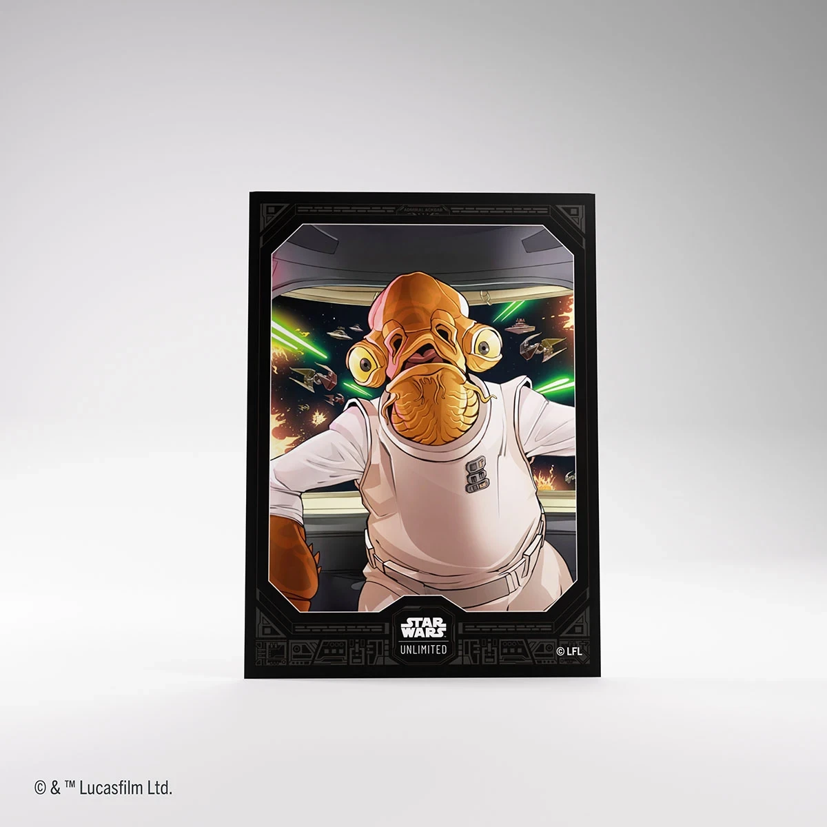 Admiral Ackbar - Art Sleeves - Star Wars: Unlimited