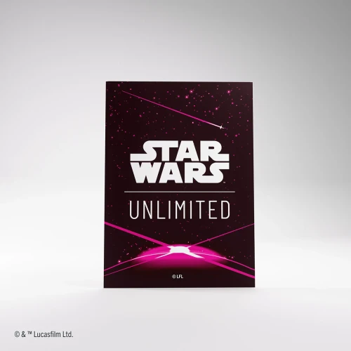Card Back Magenta - Art Sleeves - Star Wars: Unlimited