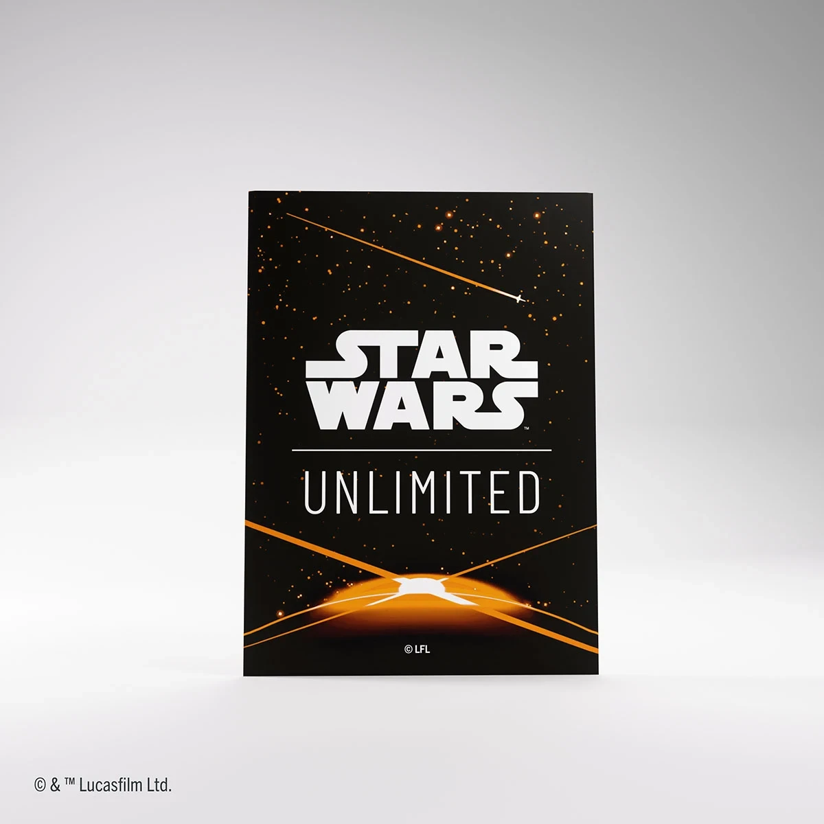 Card Back Orange - Art Sleeves - Star Wars: Unlimited