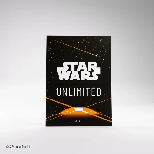 Card Back Orange - Art Sleeves - Star Wars: Unlimited