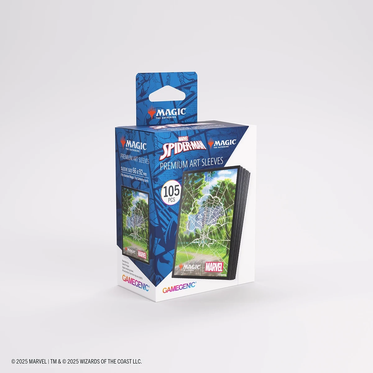 Spider-Man Forest - Marvel's Spider-Man Premium Art Sleeves - Magic: The Gathering