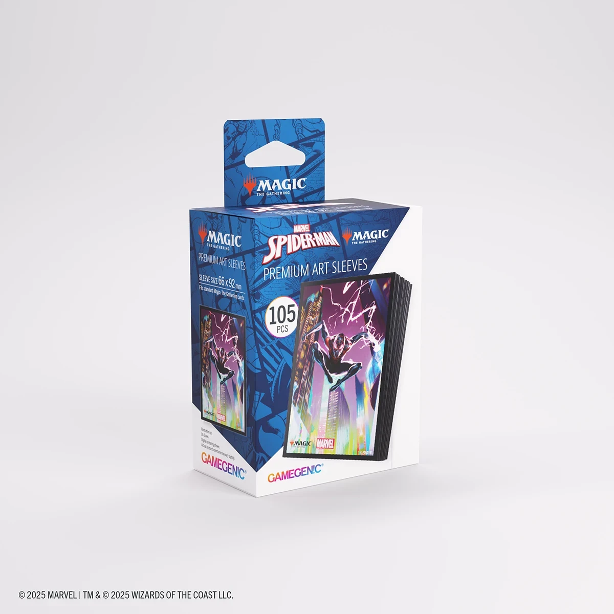 Spider-Man Miles Morales - Marvel's Spider-Man Premium Art Sleeves - Magic: The Gathering