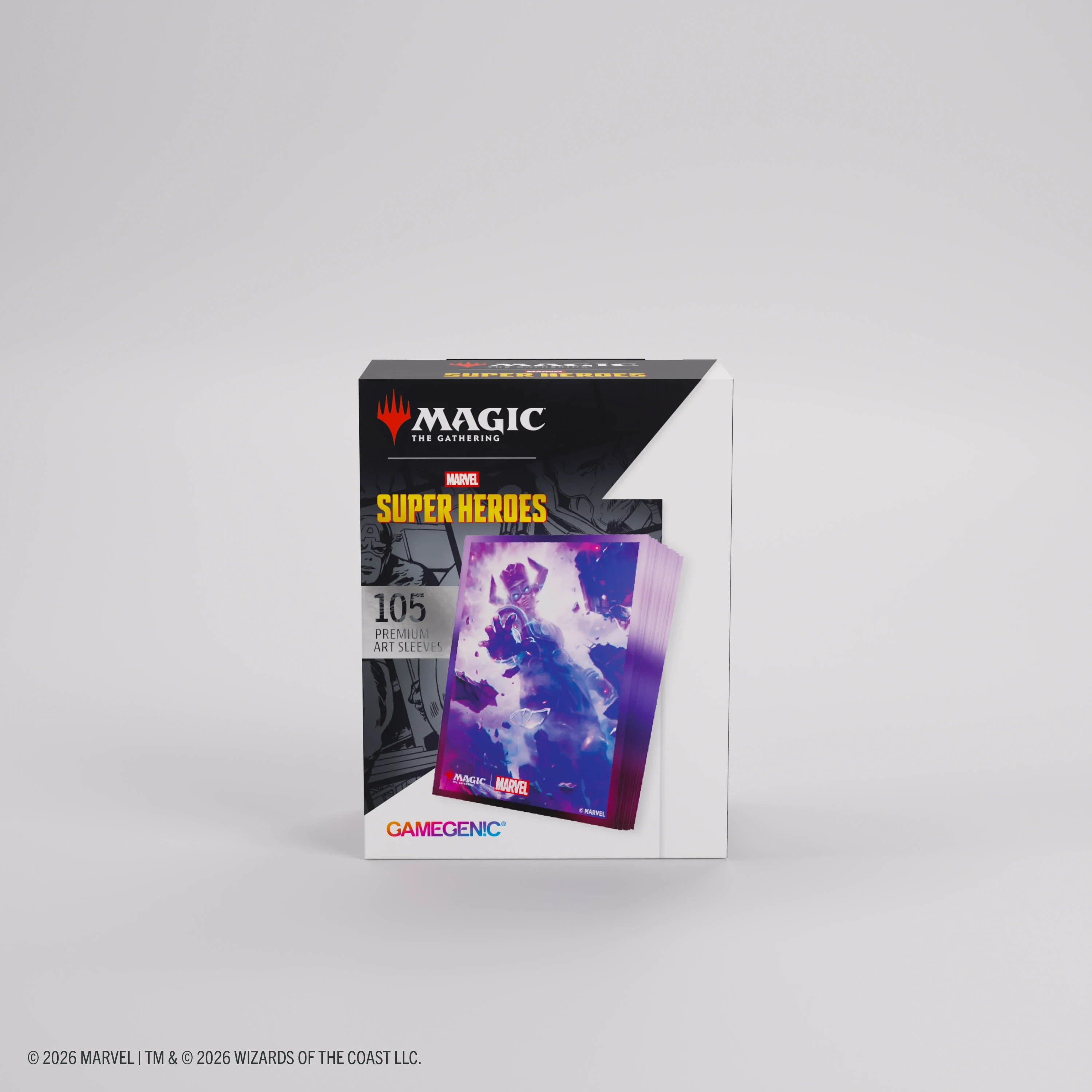 Magic: The Gathering | Marvel Super Heroes Premium Art Sleeves - Galactus Token
