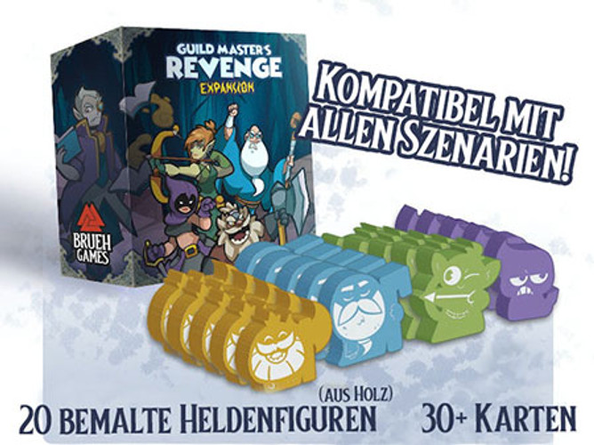 Die Rache der Heldengilde Erweiterung -  Helden müssen draußen bleiben!
