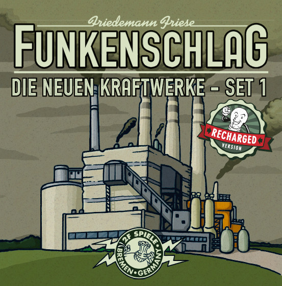 Die neuen Kraftwerke - Set 1 - Funkenschlag (3. Erweiterung)
