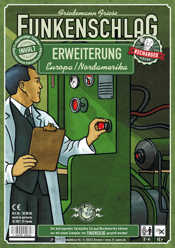 Europa/Nordamerika - Funkenschlag (Recharged Version)(13. Erweiterung)