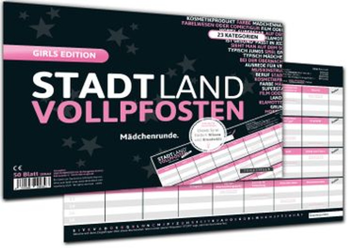 STADT-LAND-VOLLPFOSTEN® Girls Edition