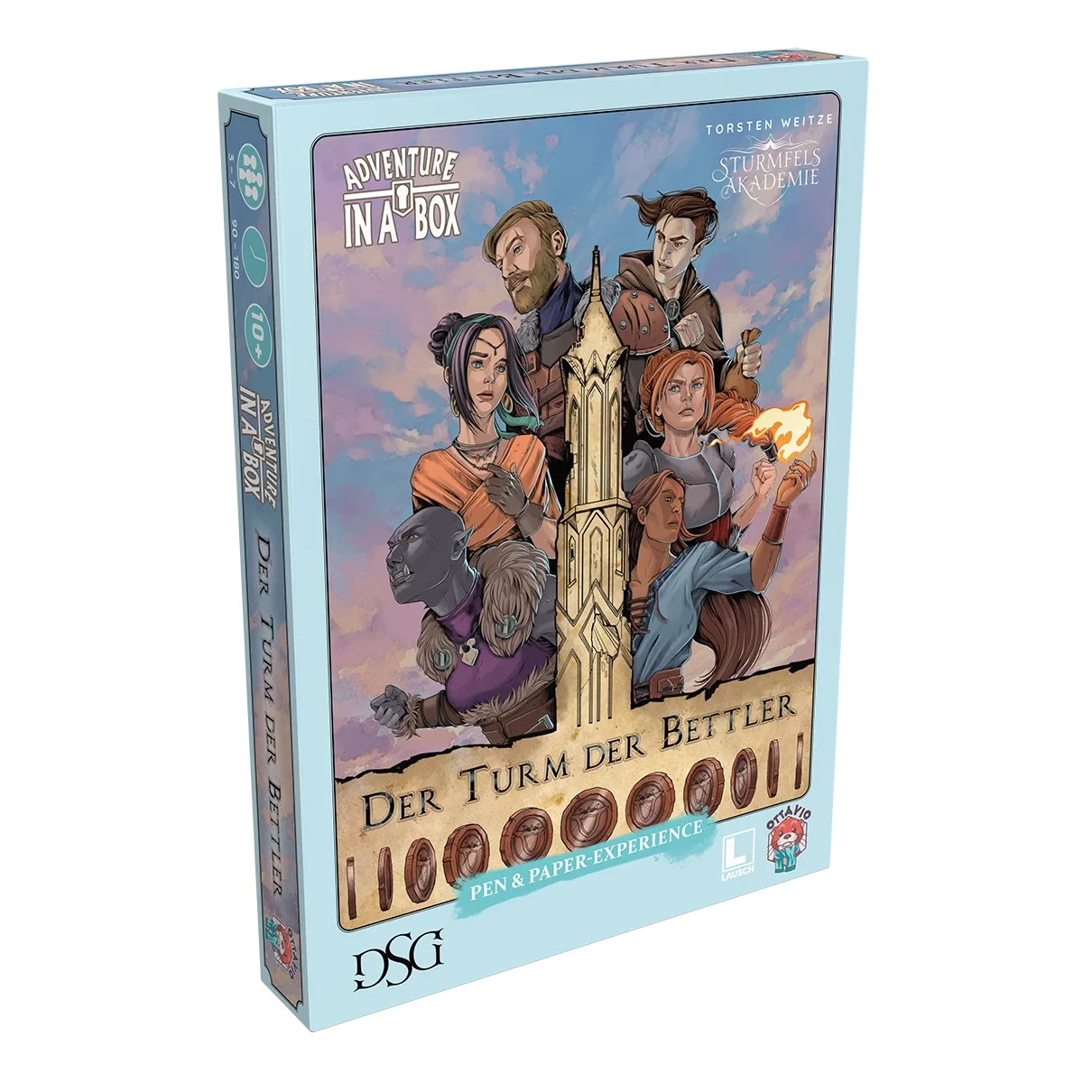 Adventure in a Box: Sturmfels Akademie – Der Turm der Bettler