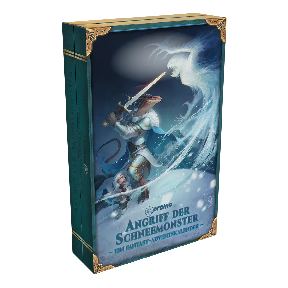 Angriff der Schneemonster: Ein Fantasy-Adventskalender