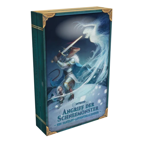 Angriff der Schneemonster: Ein Fantasy-Adventskalender