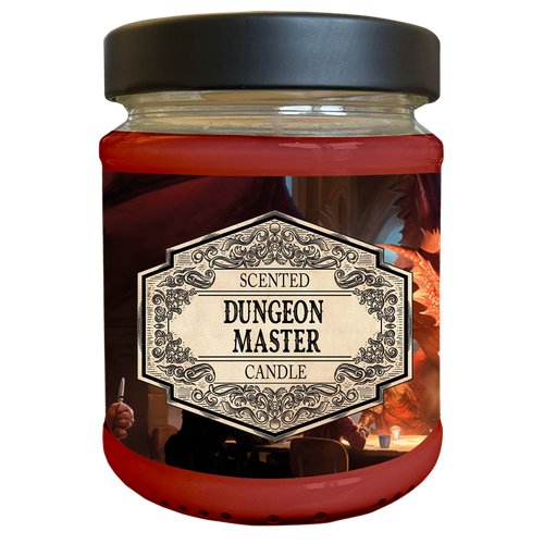 Scented Candle Dungeon Master with Surprise Dice