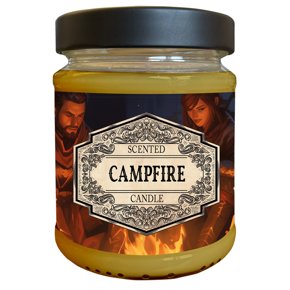 Scented Candle Campfire with Surprise Dice