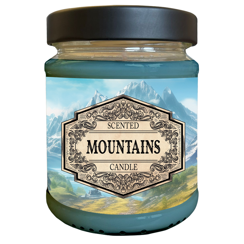 Scented Candle Mountains with Surprise Dice