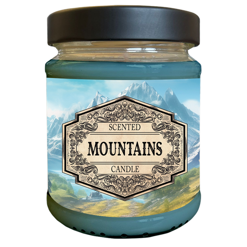 Scented Candle Mountains with Surprise Dice
