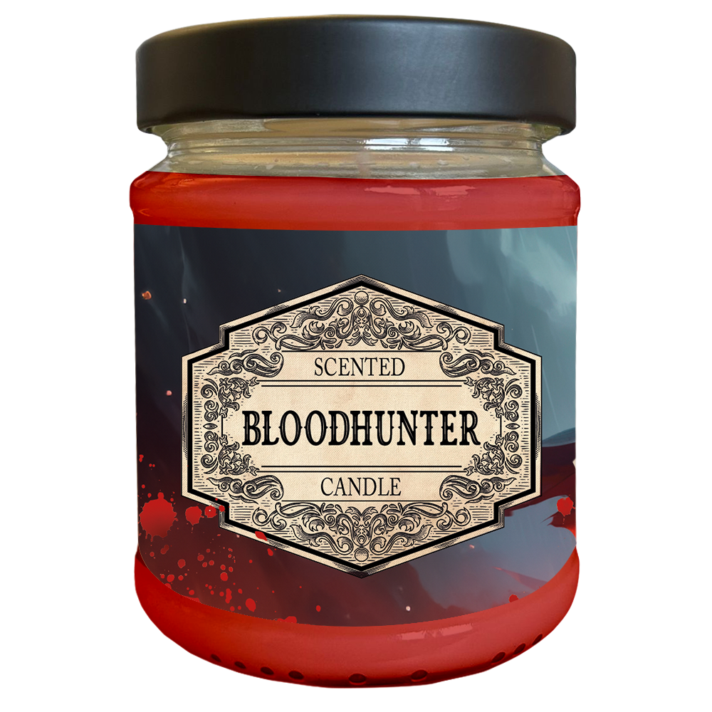 Scented Candle Bloodhunter with Surprise Dice