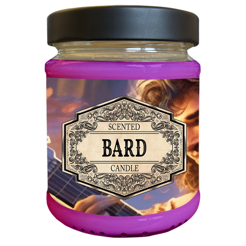 Scented Candle Bard with Surprise Dice
