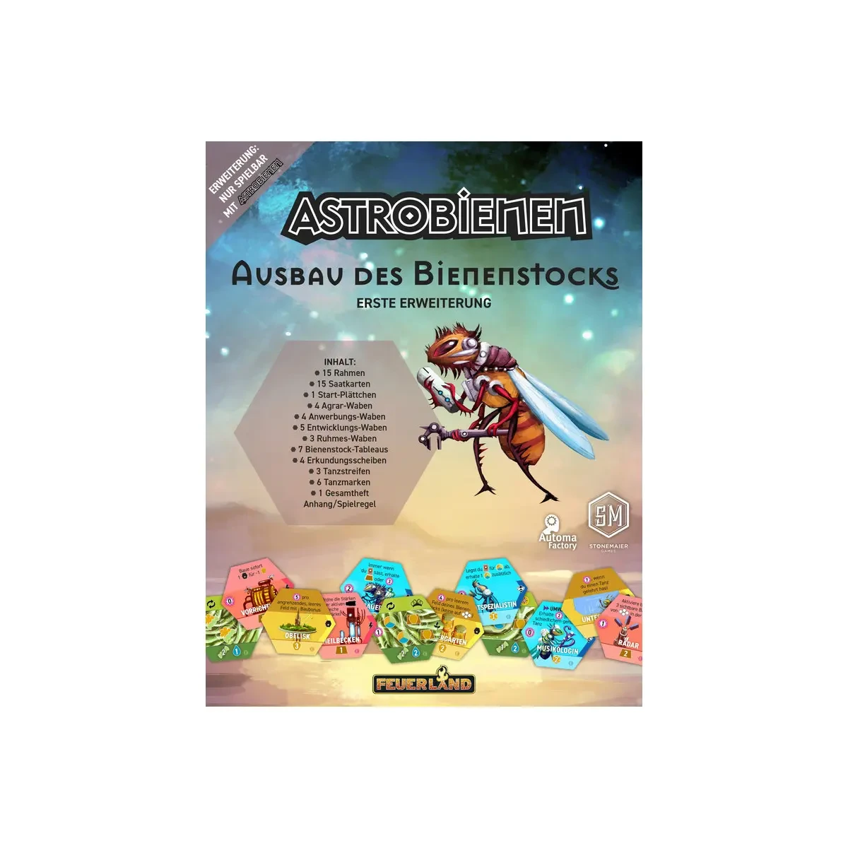 Ausbau des Bienenstocks - Astrobienen