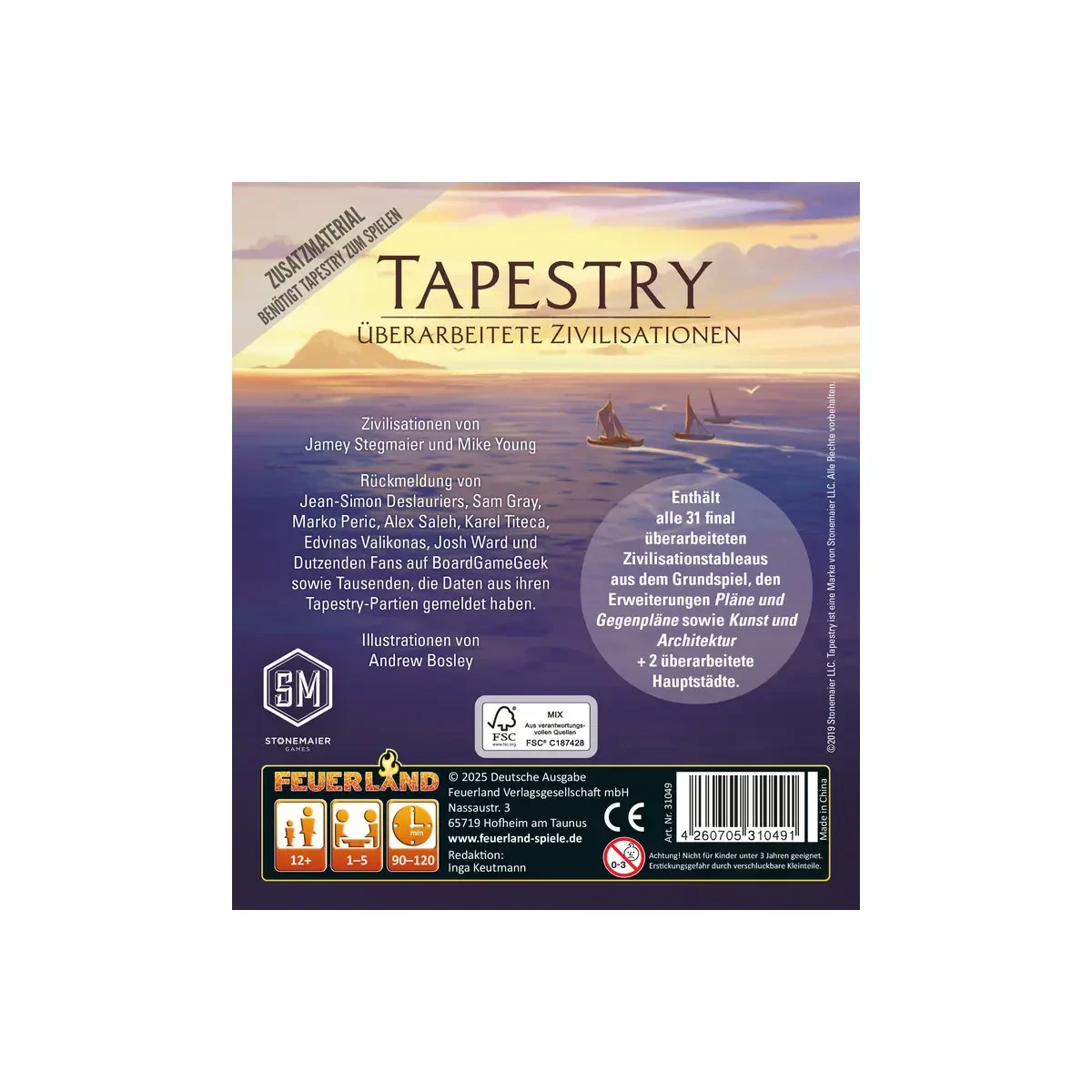 Tapestry - Überarbeitete Zivilisationen