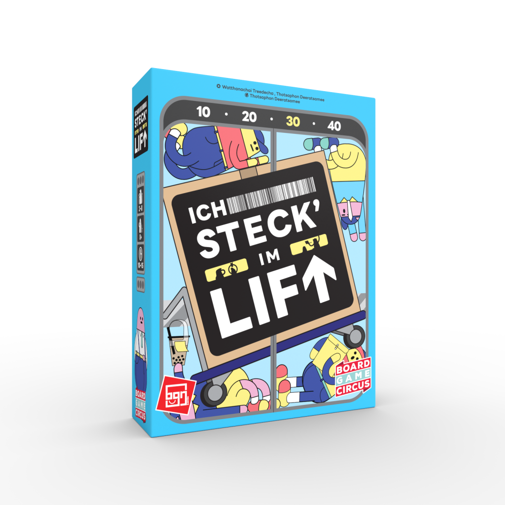 Ich steck' im Lift