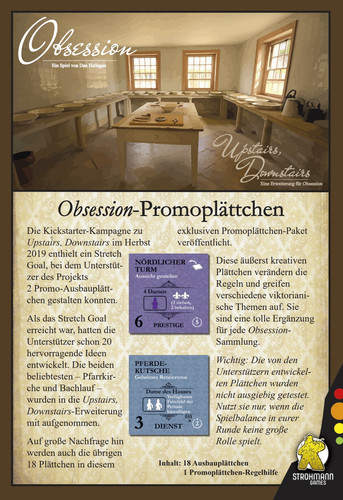 Obsession - Promoplättchen