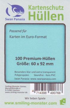 Kartenhüllen Premium, 60 mm x 92 mm (Swan Panasia)