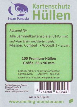 Kartenhüllen Premium, 65 mm x 90 mm (Swan Panasia)