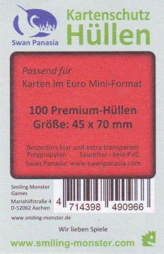 Kartenhüllen Premium, 45 mm x 70 mm (Swan Panasia)
