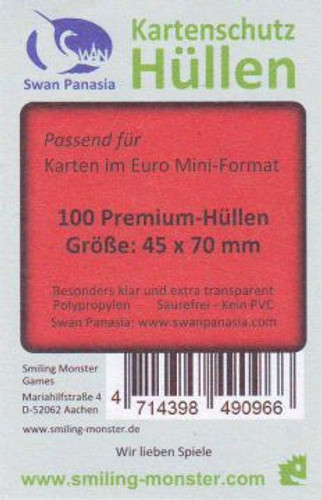 Kartenhüllen Premium, 45 mm x 70 mm (Swan Panasia)