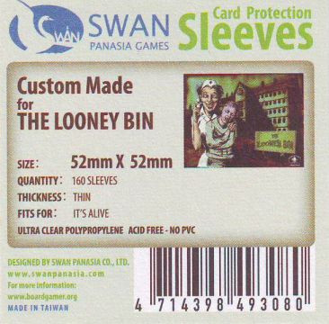 Kartenhüllen Standard, 52 mm x 52 mm (Swan Panasia)