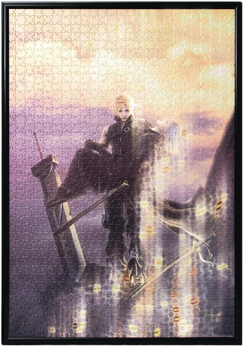 Final Fantasy Puzzle - Advent Children - Cloud Strife & Kadaj - 1.000 Teile