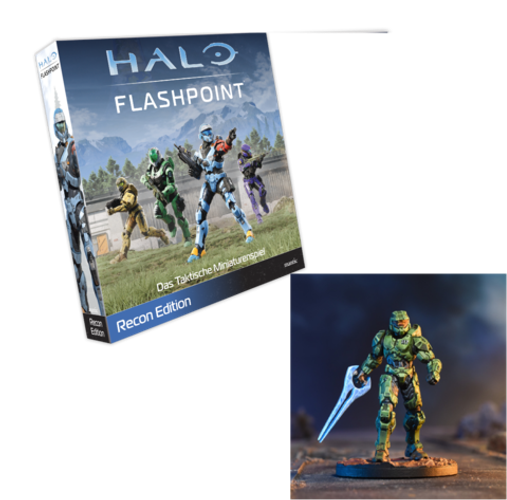 HALO Flashpoint Recon Edition + Master Chief Limited Edition (DE)