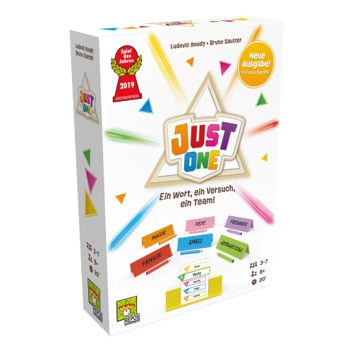 Just One - Neue Begriffe & Neues Design (DE)
