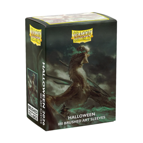 100 Brushed Art - Halloween 2026  - Dragon Shield