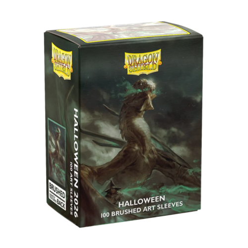 100 Brushed Art - Halloween 2026  - Dragon Shield
