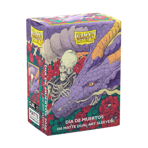 100 Brushed Art - Dia De Muertos 2026  - Dragon Shield