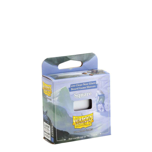 Square (100) - Dragon Shield: Board Game Sleeves Clear/NonGlare