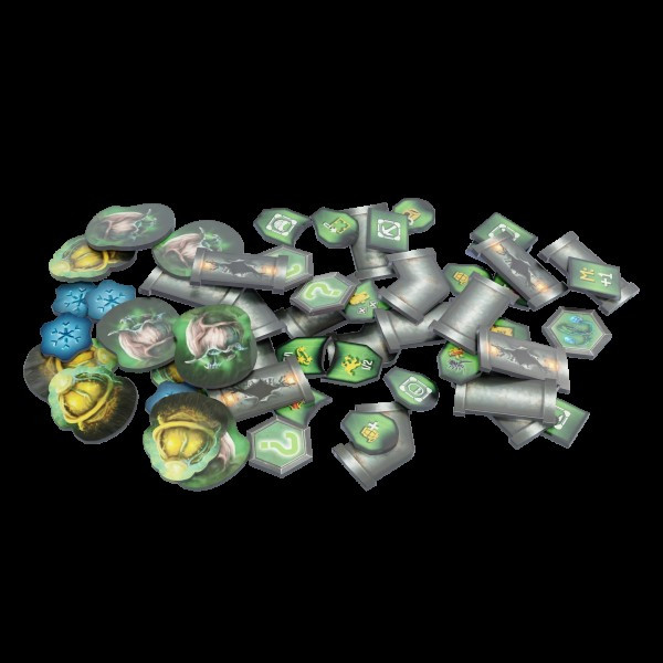 Plastic Tokens  für Biome & Space Rig - Deep Rock Galactic (EN)