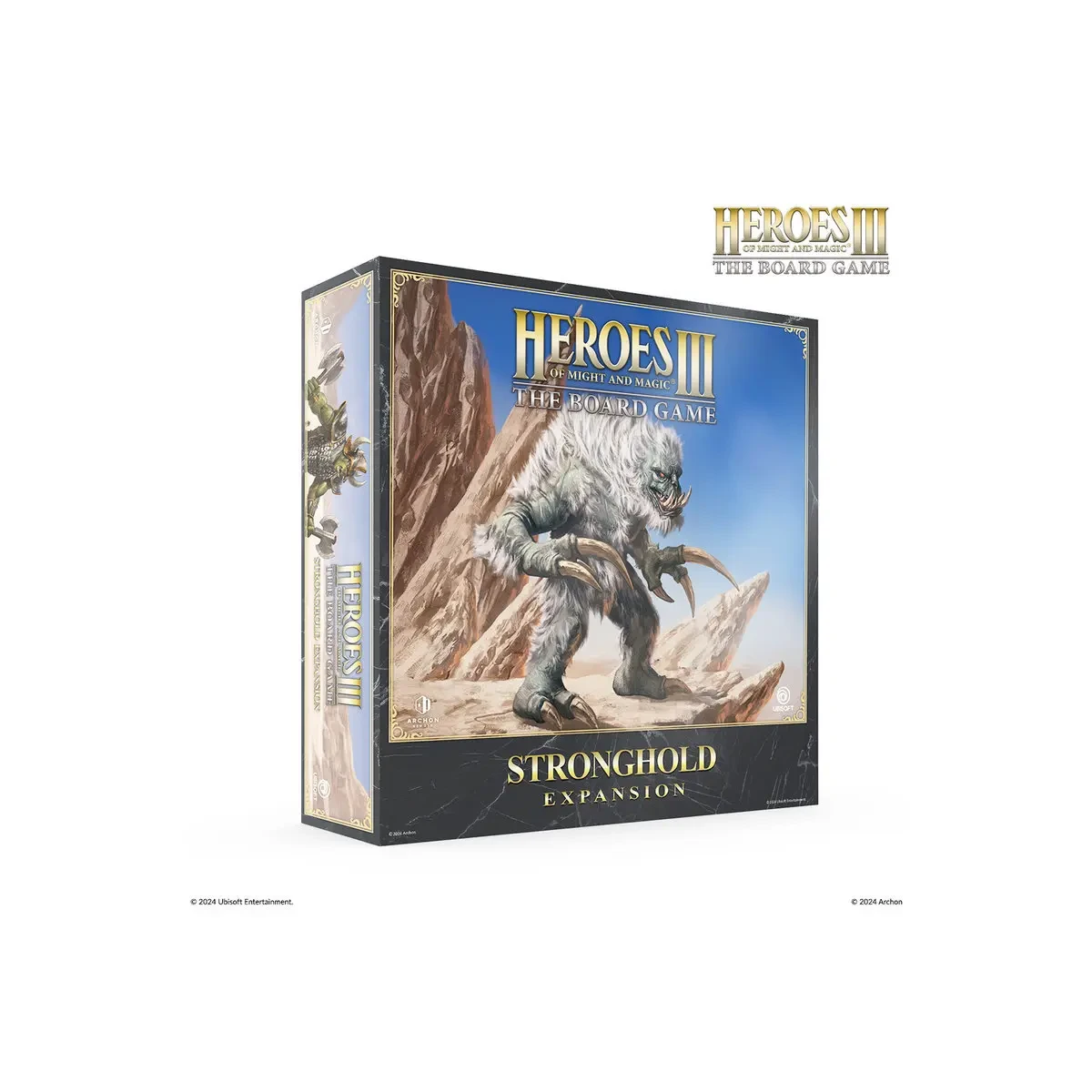 Stronghold (BURG) - Heroes of Might & Magic III: The Board Game (DE) - HoMM III