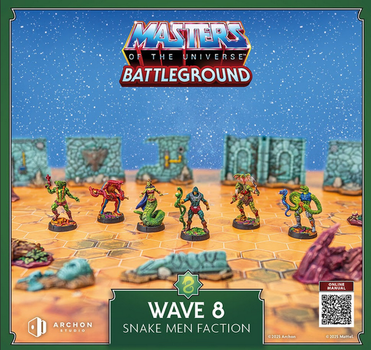 Masters of the Universe Battleground - Wave 8: Snake Men Faction (DE)