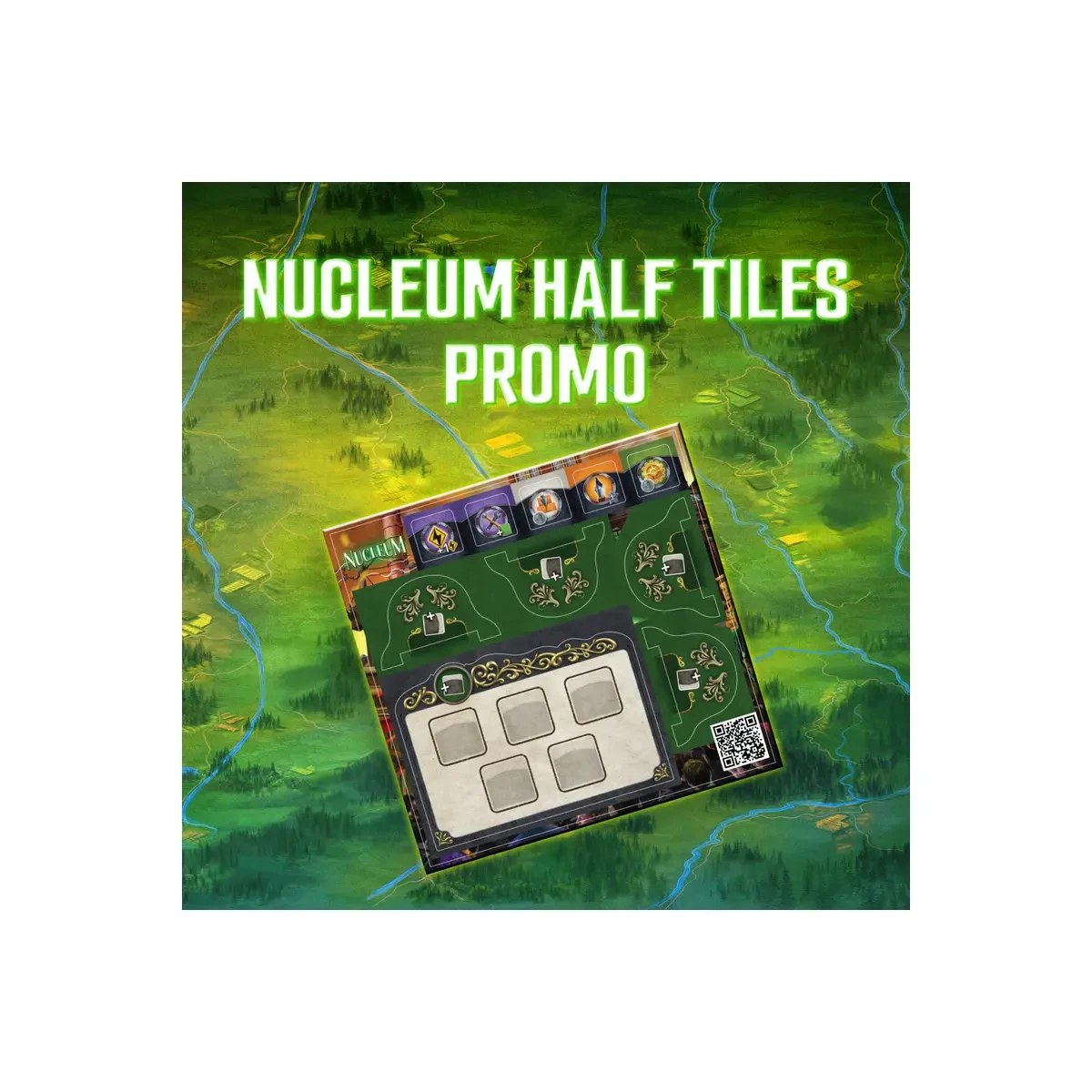 Nucleum Half Tiles Promo - Nucleum (EN) (Mini Expansion)